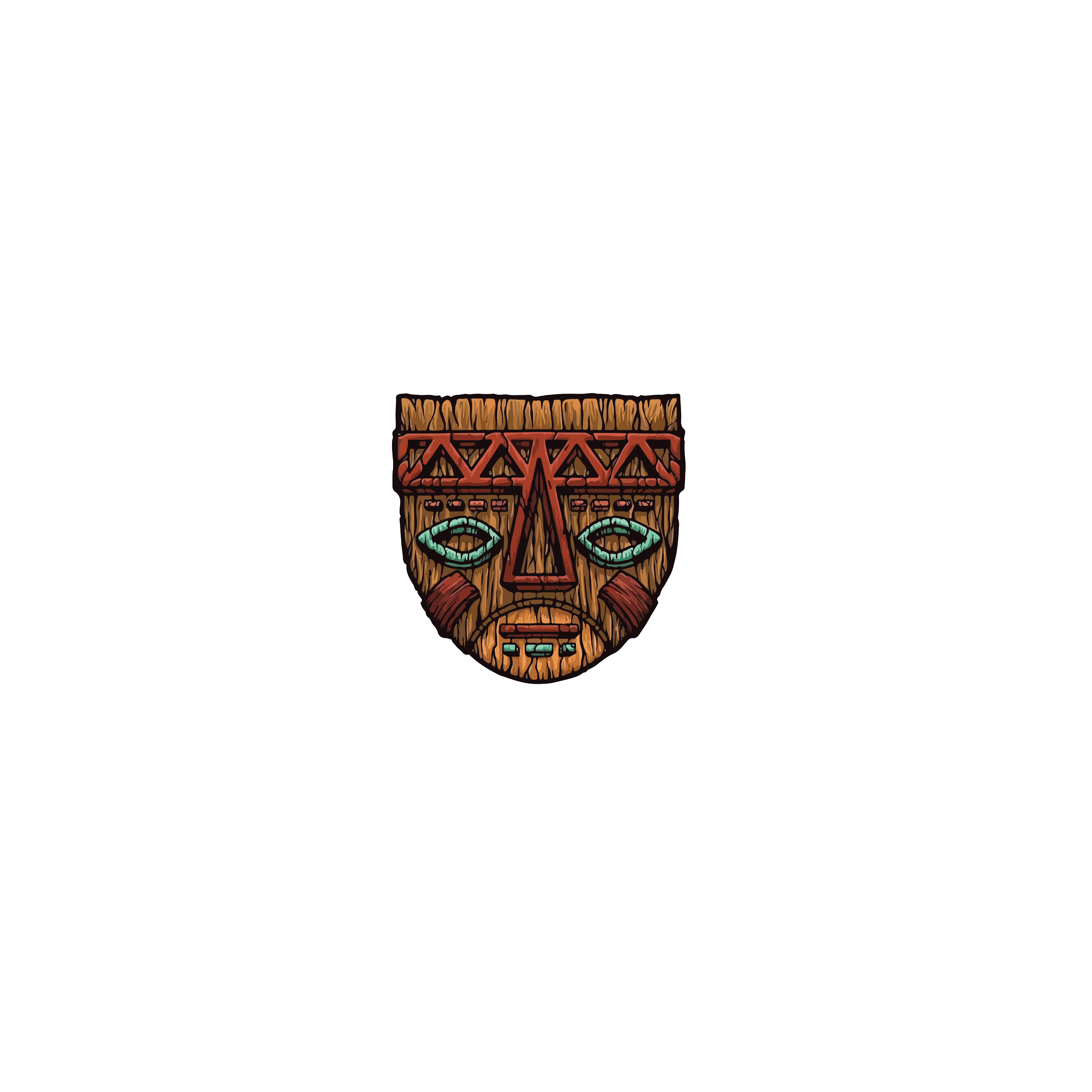 White stacked Hunters x Balcony Mix Composite logo